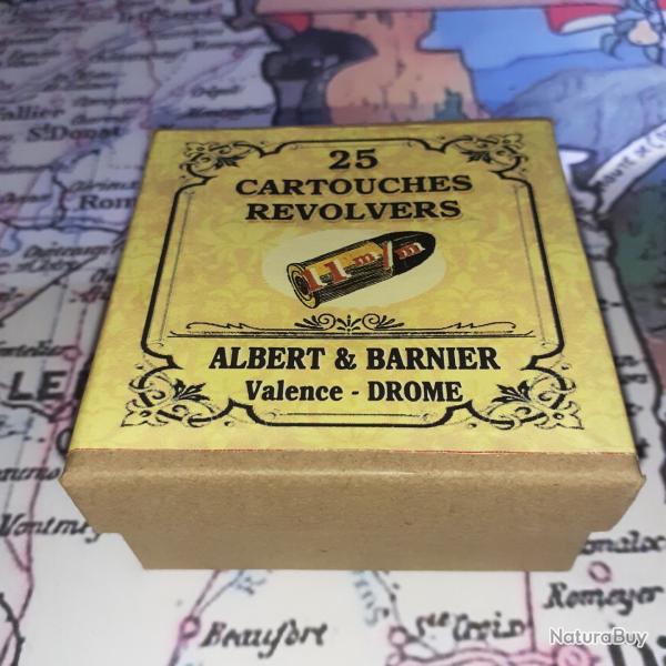 11 mm 1873 (Albert & Barnier): Reproduction boite munitions (vide) AB 9548401