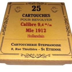 9,4 mm Hollandais Mle 1912: Reproduction boite (vide) CS 9548417