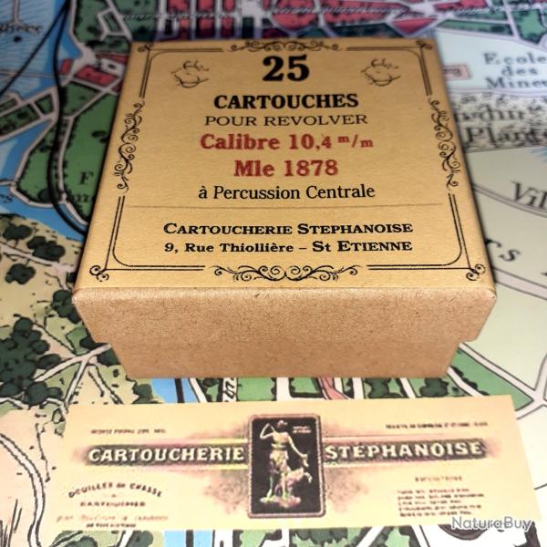 10,4 mm Suisse 1878 (Cartouche. St�phan.): Reproduction boite munitions (vide) collection CS 9548430