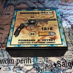10,4 mm Suisse Mle 1878 (Poinsard & Veyret): Reproduction boite munitions (vide) PV 9548463