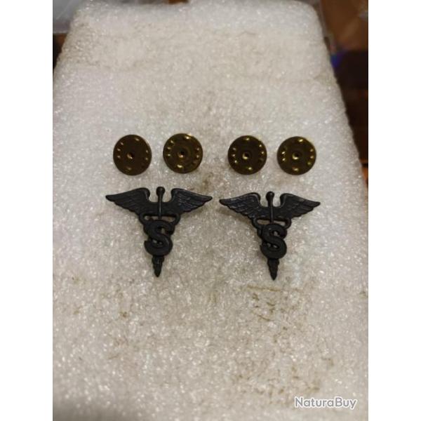 Lot de collars arm�e us MEDIC SANITARY original 1