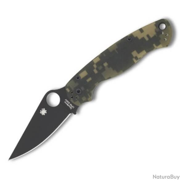 couteau de poche Spyderco Para Military 2 camo