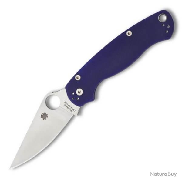 couteau de poche Spyderco Para Military 2 G10