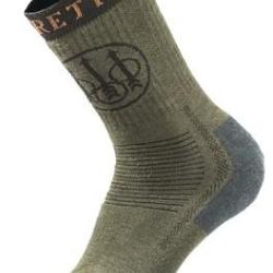 Chaussettes Beretta Short merino Vert P. 35/37