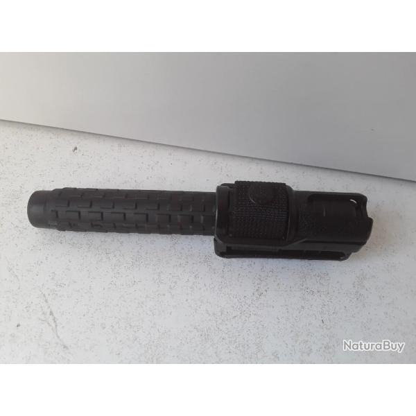 8580 MATRAQUE TLESCOPIQUE 53CM NOIR  +  PORTE CEINTUR NEUF