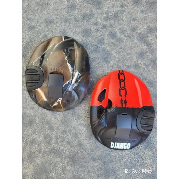 Coque Peltor Sporttac 3M personnalis�e Django "bronze"