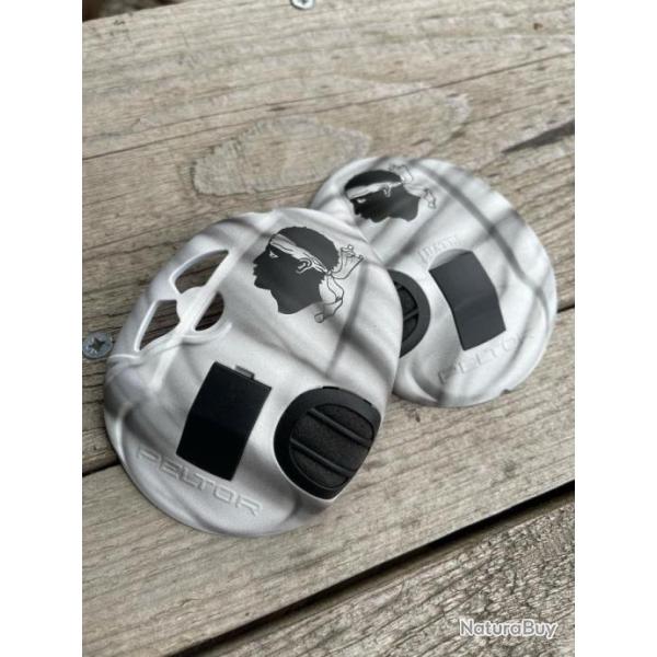 Coque Peltor Sporttac 3M personnalis�e Corse
