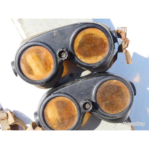 USA 39-45 : RARE LUNETTES POLAROID VARIABLE DENSITY + BOITE - 2 PAIRES  #.2