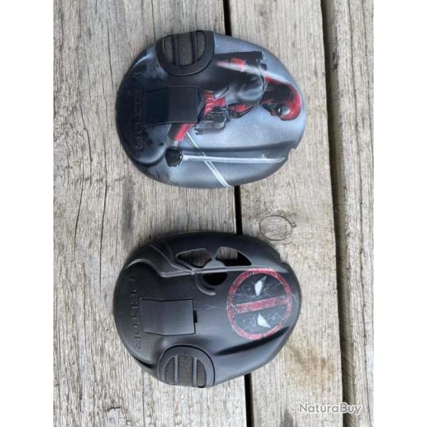 Coque Peltor Sporttac 3M personnalis�e DEAD POOL