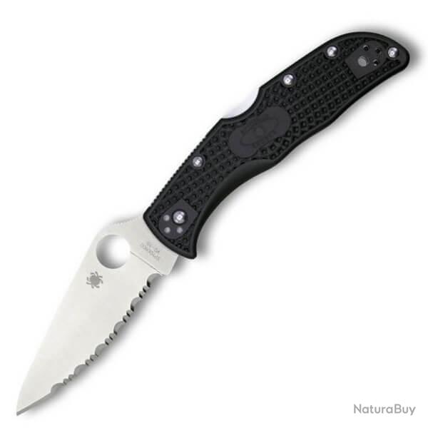 couteau de poche Spyderco Endela � dents