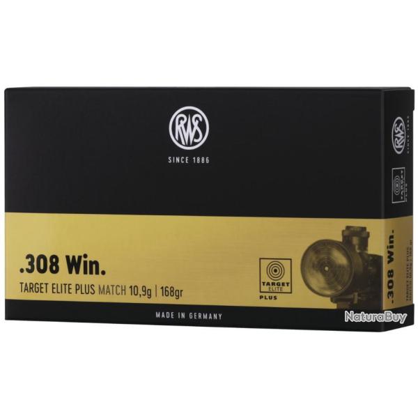 RWS TARGET ELITE PLUS 308 WIN 168 GRAINS