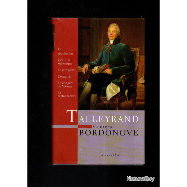 talleyrand prince des diplomates de georges bordonove