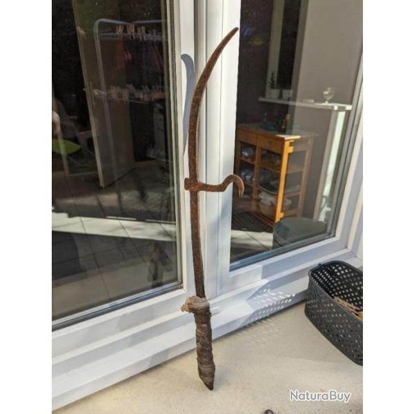 rare COUTEAU DE JET   CAMEROUN  , lamang  zulgo