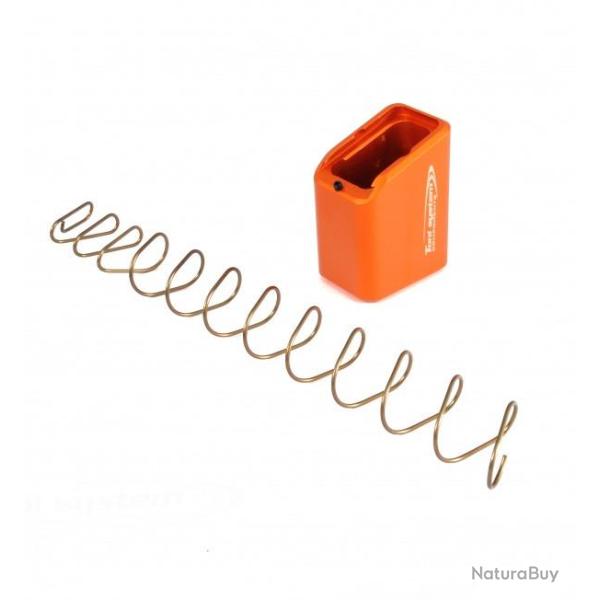 Plaquette +9 coups pour Glock 17-22-24-31-34-35 - Orange - TONI SYSTEM