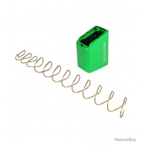 Plaquette +9 coups pour Glock 17-22-24-31-34-35 - Vert - TONI SYSTEM