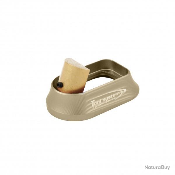 Bas de poigne ouverte pour Glock 17-22-24-31-34-35 gn 3 - Sable - TONI SYSTEM