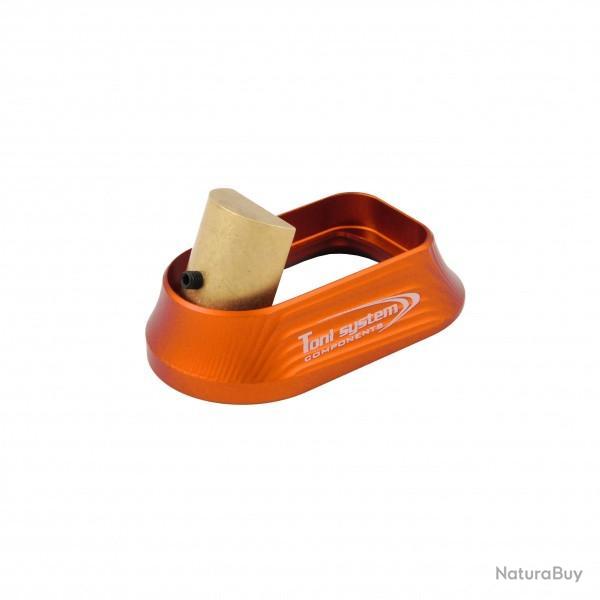 Bas de poigne ouverte pour Glock 17-22-24-31-34-35 gn 3 - Orange - TONI SYSTEM