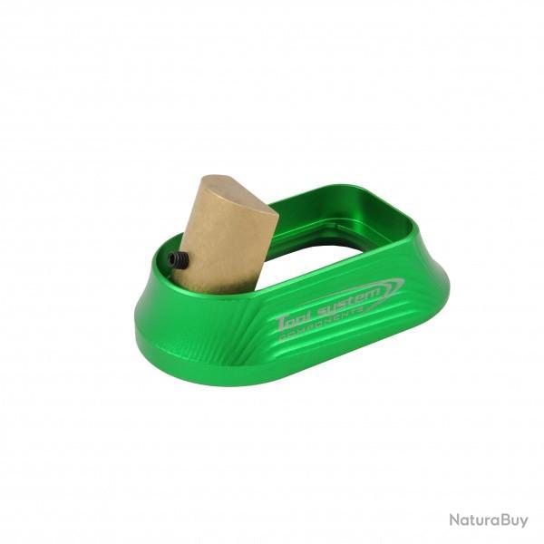 Bas de poigne ouverte pour Glock 17-22-24-31-34-35 gn 3 - Vert - TONI SYSTEM