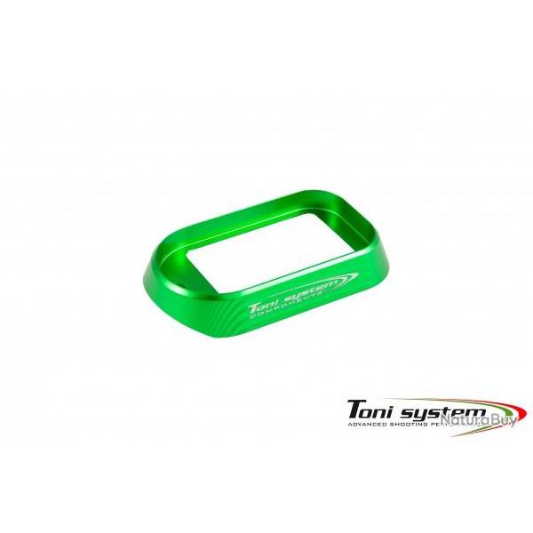 Bas de poigne standard pour Glock 17-17L-22-24-31-34-35 gn 4 - Vert - TONI SYSTEM