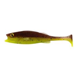 Leurre Souple LMAB Perch 11cm Green Pumpkin/ Chartreuse