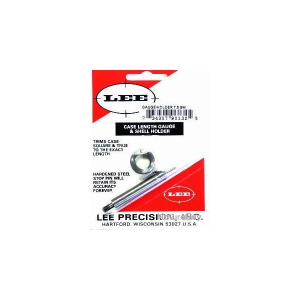 Jauge de longueur pour raccourcisseur Lee 90132 7.5x55 Swiss