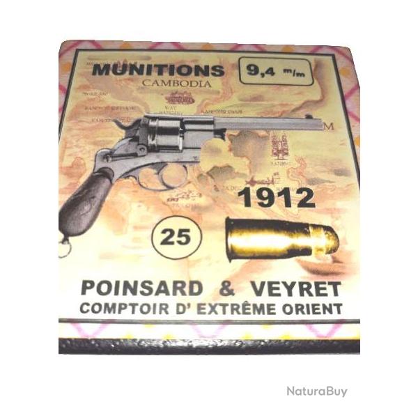 9,4 mm Hollandais 1912: Reproduction boite (vide) P&V 9556185