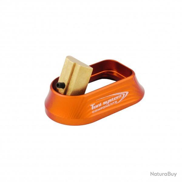 Bas de poigne ouverte pour Glock 17-22-24-31-34-35 gn 4 - Orange - TONI SYSTEM