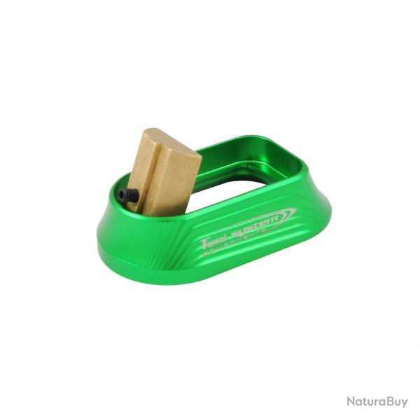 Bas de poigne ouverte pour Glock 17-22-24-31-34-35 gn 4 - Vert - TONI SYSTEM