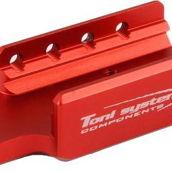 Contrepoids aluminium pour Glock 17-22-24-31-34-35 - Rouge - TONI SYSTEM