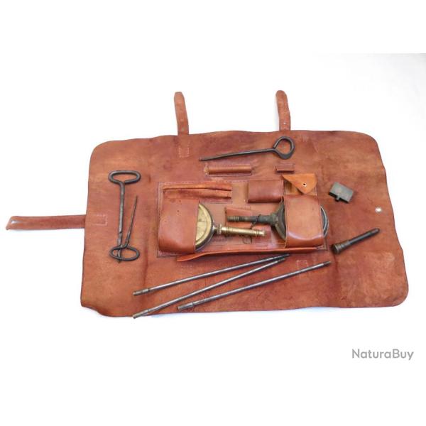 Trousse nue en cuir pour accessoires de nettoyage pour FM CHAUCHAT