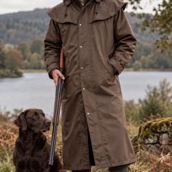 Manteau long imperm&eacute;able  Highgrove Brun
