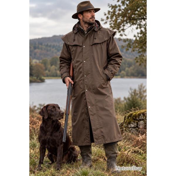 Manteau long imperm�able  Highgrove Brun