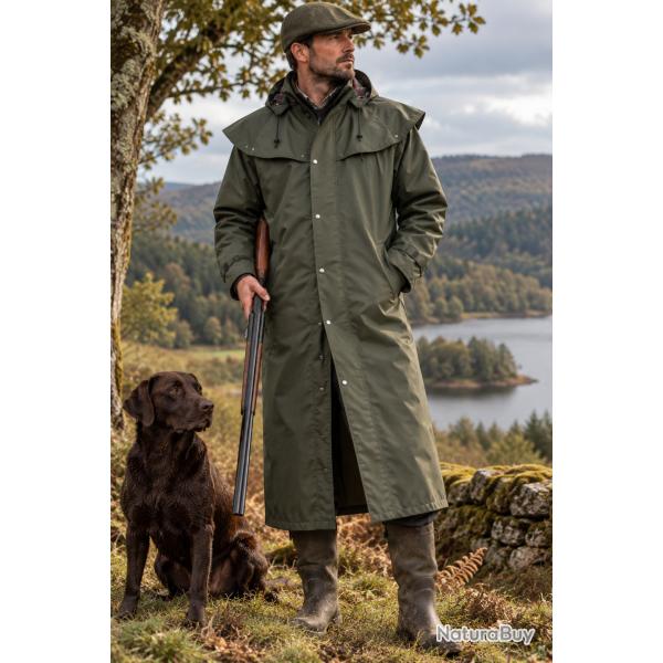 Manteau long imperm�able  Highgrove Olive