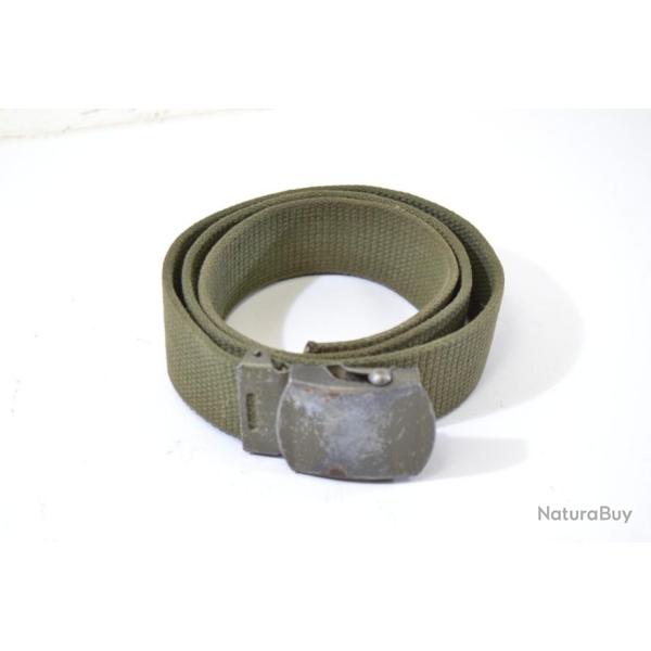 Ceinture de pantalon en toile style US Arme Franaise annes 1950 - 1960