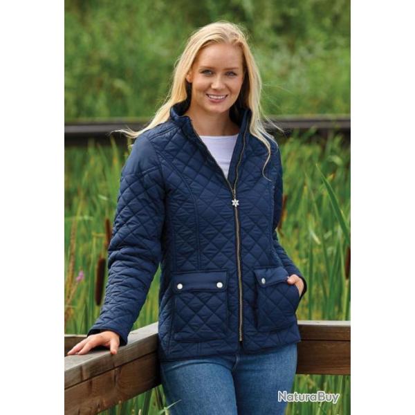 Veste matelass�e   Wisley  femme Bleu