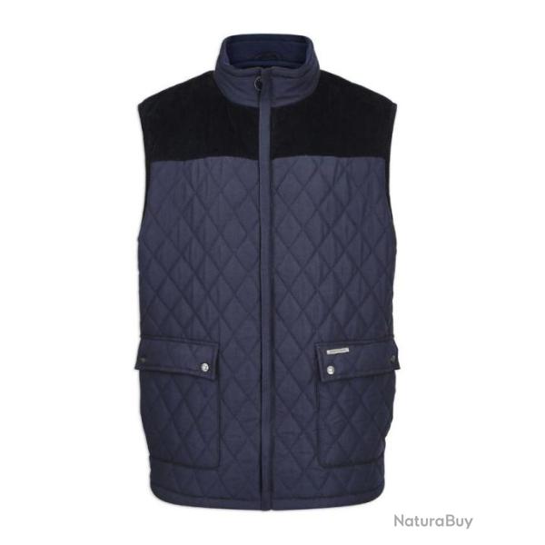 Gilet doubl� en polaire  Arundel pour homme Bleu