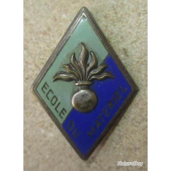 Ecole d'Application du Mat�riel, losange, �mail, d�pos�