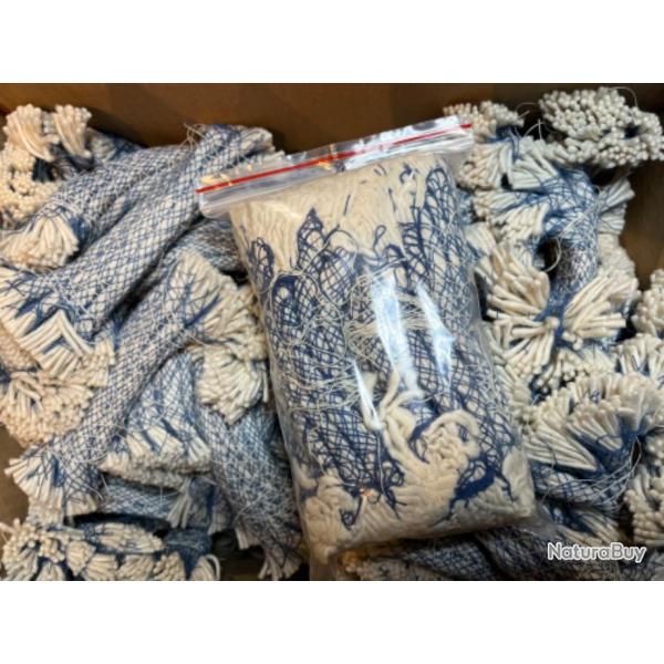 LOT DE 48 MECHES NETARM BLEUES CALIBRE 8,5 - 9 - 9,5 MM