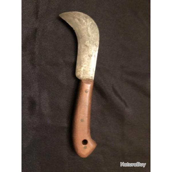 couteau serpette de jardinier grand modele