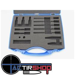 Mallette de rangement pour outils de pr&eacute;paration d'&eacute;tuis K&M shooting