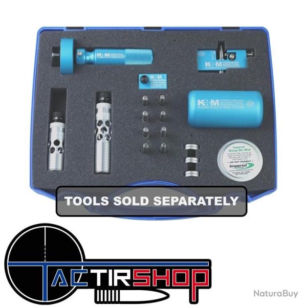 Mallette de rangement pour le kit Micro-Adjustable Neck Turner et ses accessoires K&M shooting