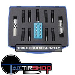 Mallette de rangement pour le kit expand mandrel K&M shooting