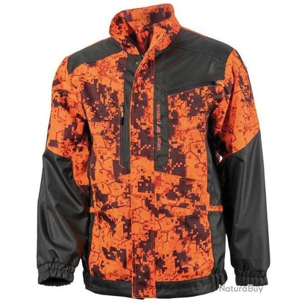 Veste anti ronce camouflage orange Spirit digital SOMLYS