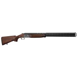 Fusil de chasse superpos&eacute; Country avec mod&eacute;rateur de son - Cal. 12/76