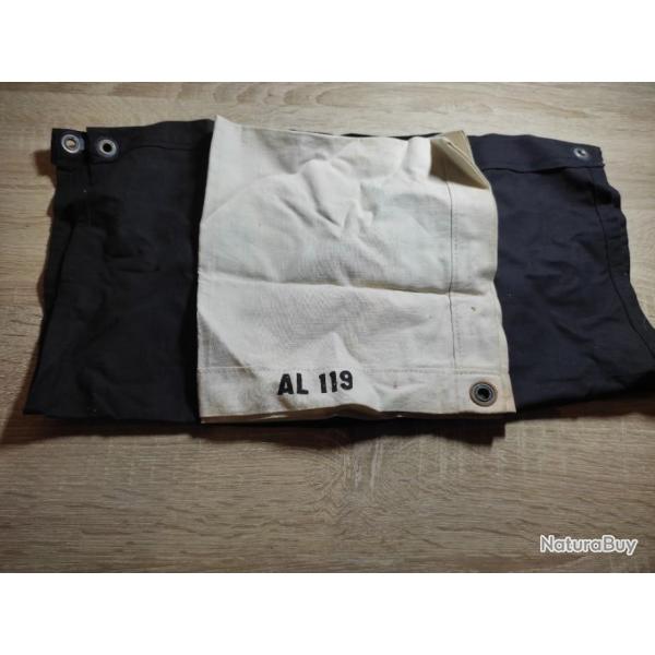 Panneaux de signalisation provisoir / transportable AL 119 - Arm�e Fran�aise