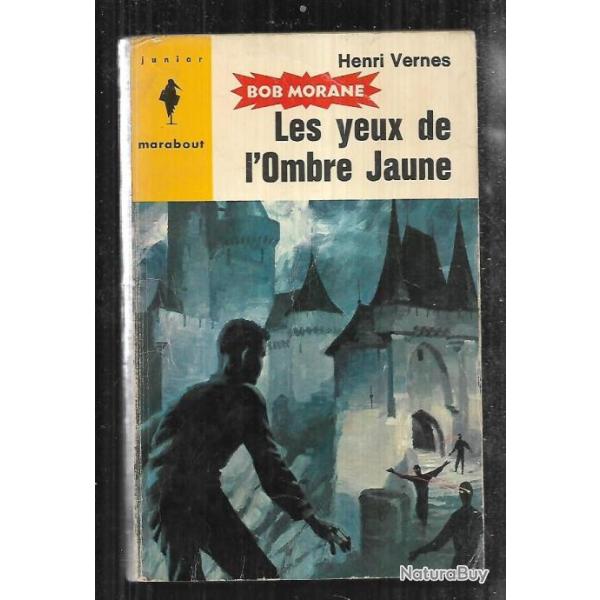bob morane les yeux de l'ombre jaune n230 d'henri vernes  marabout junior