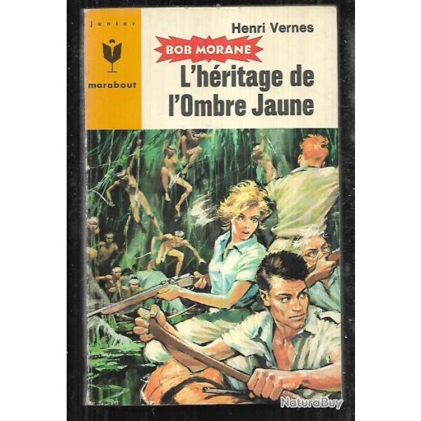 bob morane l'hritage de l'ombre jaune n262 d'henri vernes  marabout junior