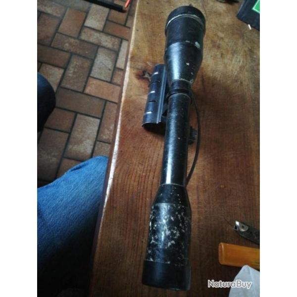 Lunette de vis�e pour fusil juxtapos� robuste (sp�cial hutte).