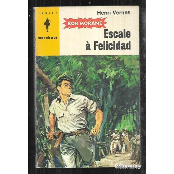 bob morane escale  flicidad n278 d'henri vernes  marabout junior