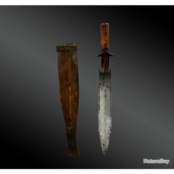 PE courte appele Ntsakh ou Fa - Culture Fang, Gabon - Premire moiti du XXme sicle